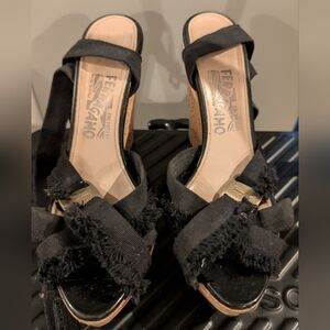 Salvatore Ferragamo Black Women's Shoes